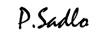 Peter Sadlo's signature
